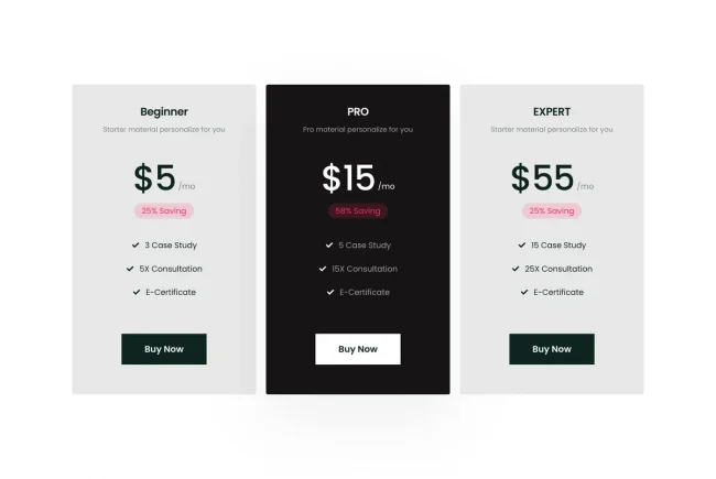 Pricing 27