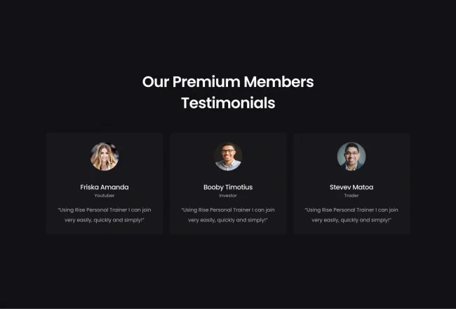 Testimonials 70