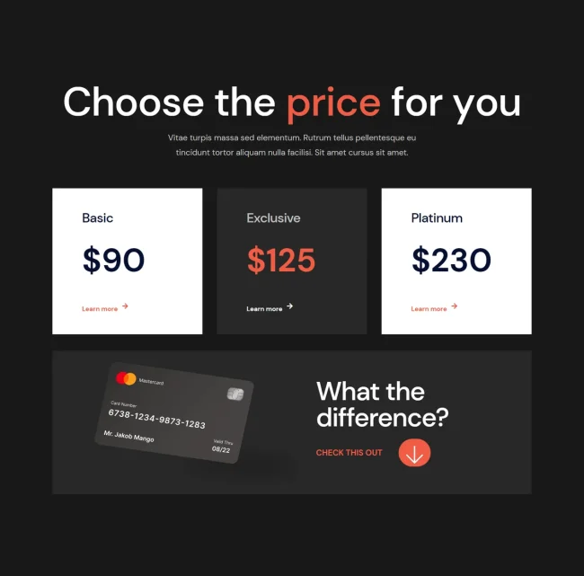 Pricing 56