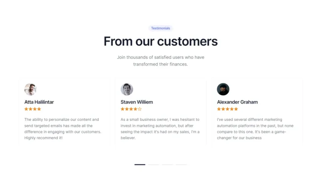 Testimonials 203