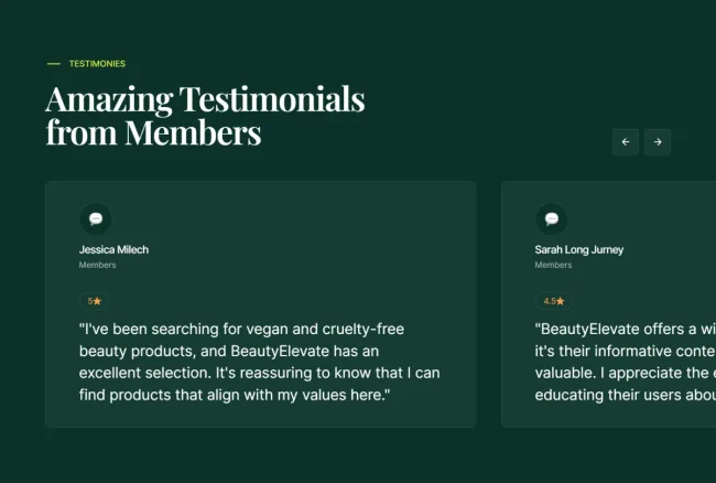 Testimonials 215