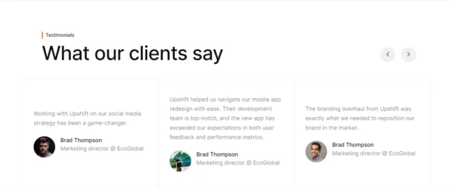 Testimonials 239