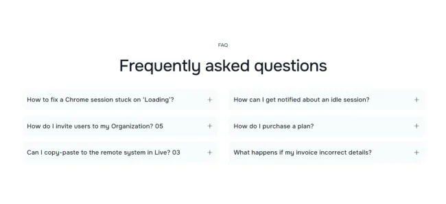 FAQ 110
