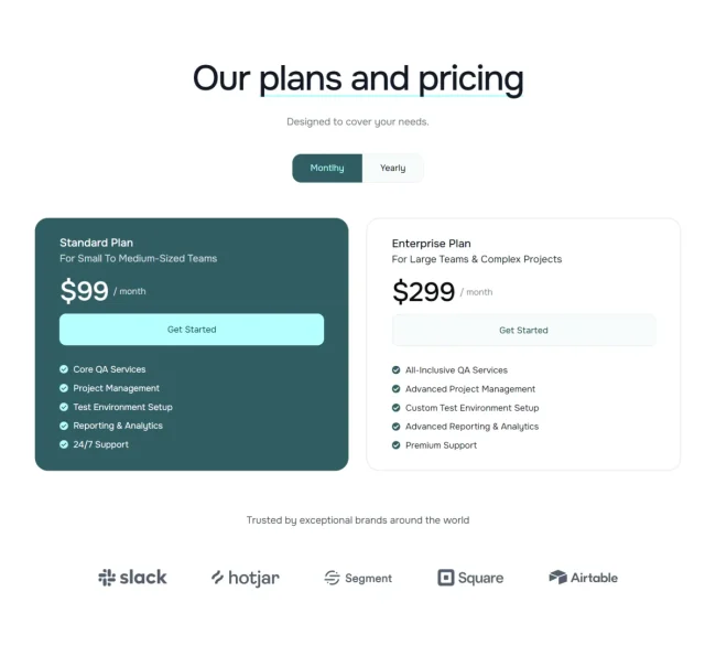 Pricing 129