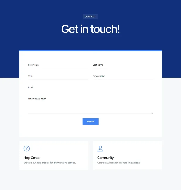 Contact 61