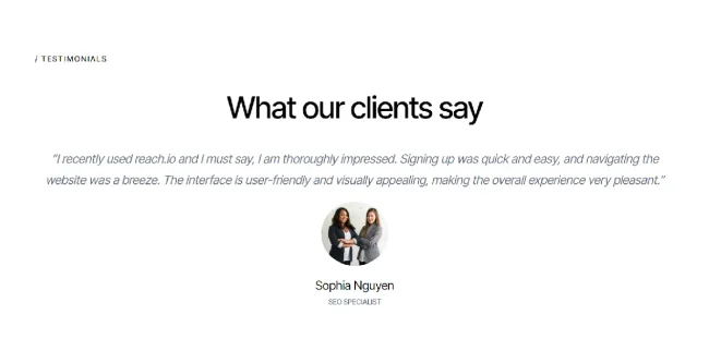Testimonials 263