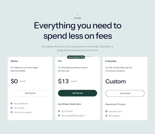 Pricing 132