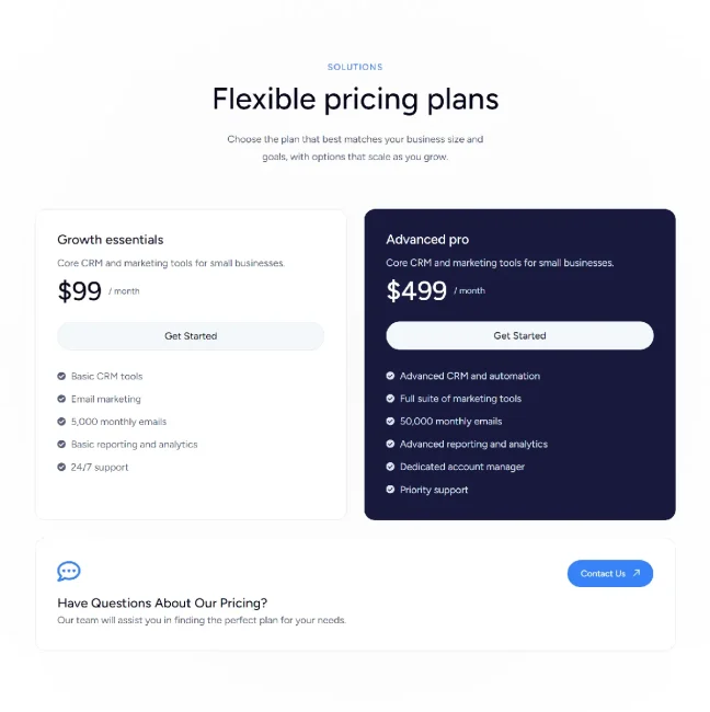 Pricing 133