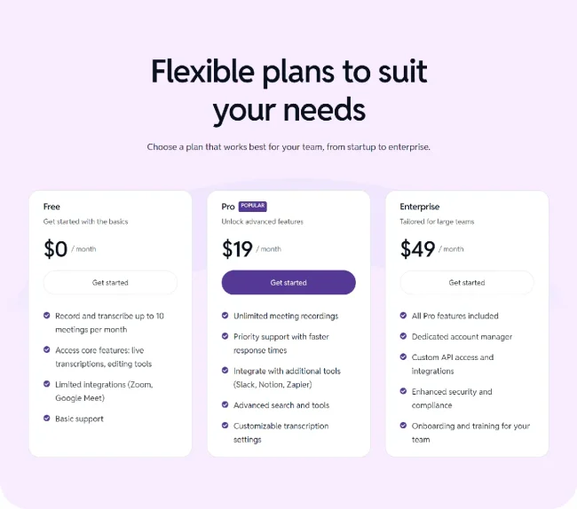 Pricing 134