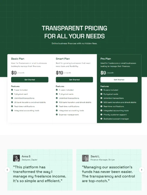 Pricing 54