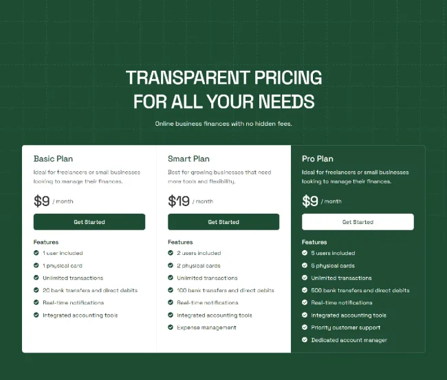 Pricing 135