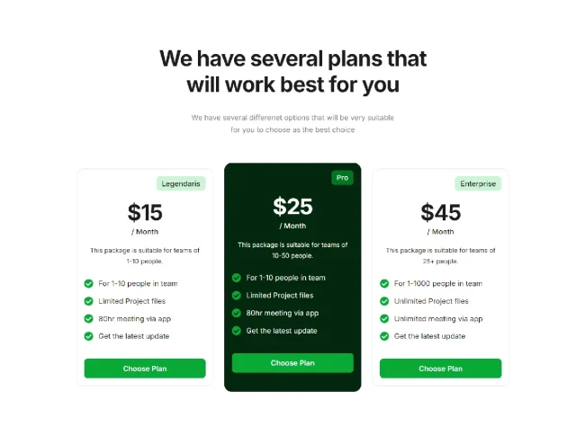 Pricing 137