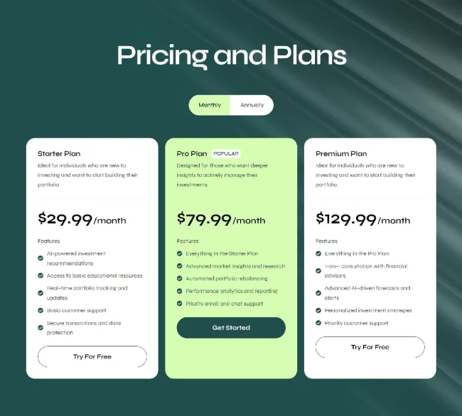 Pricing 139