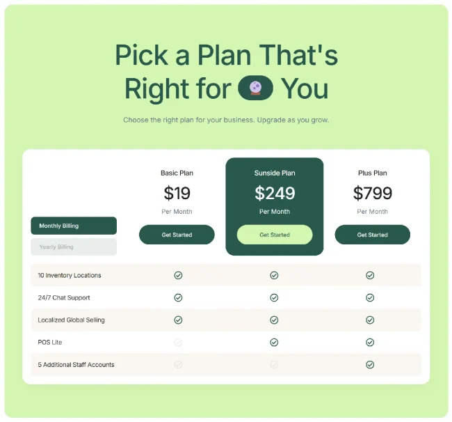 Pricing 142