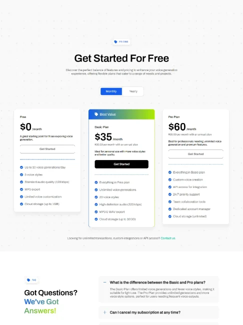 Pricing 61