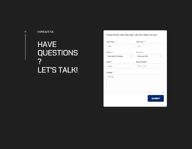 Contact us 12